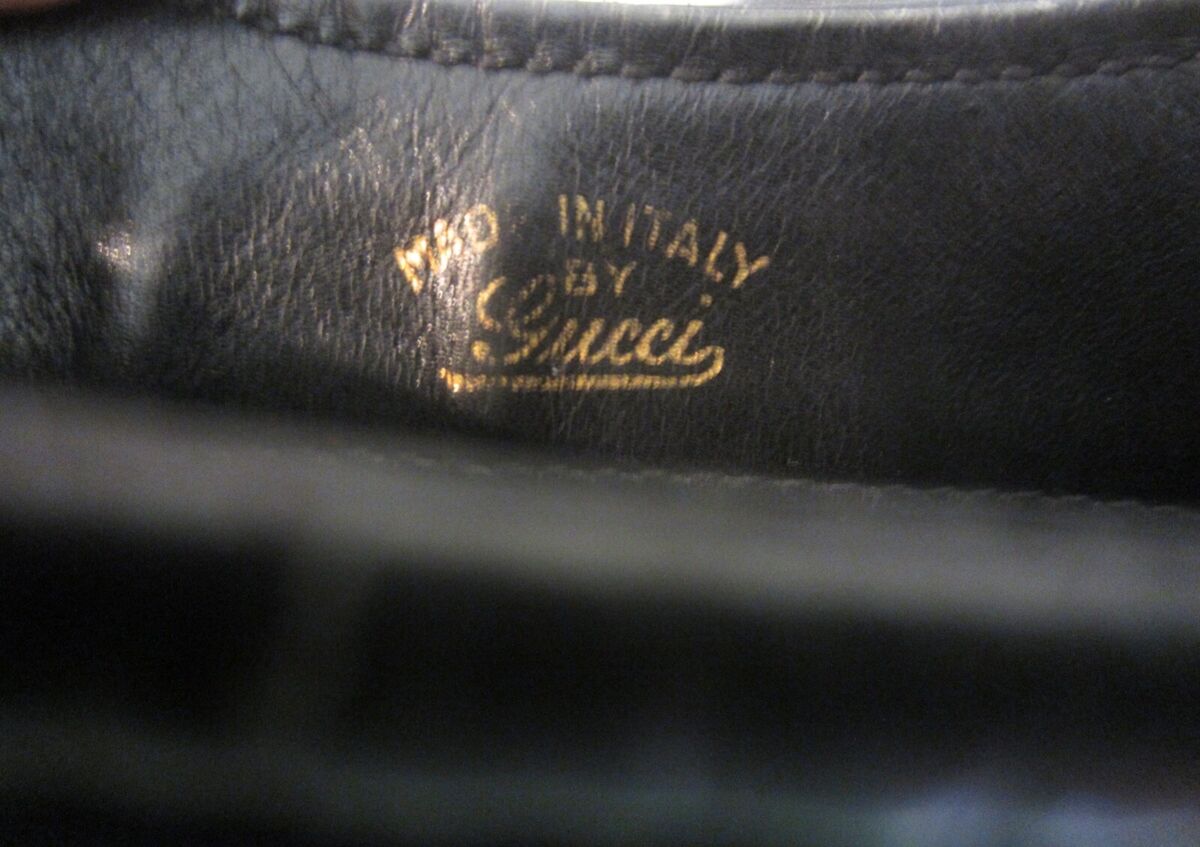 Vintage Gucci -RARE 70's Black Suede Leather Shoulder Vintage Gucci -RARE 70's Black Suede Leather Shoulder
