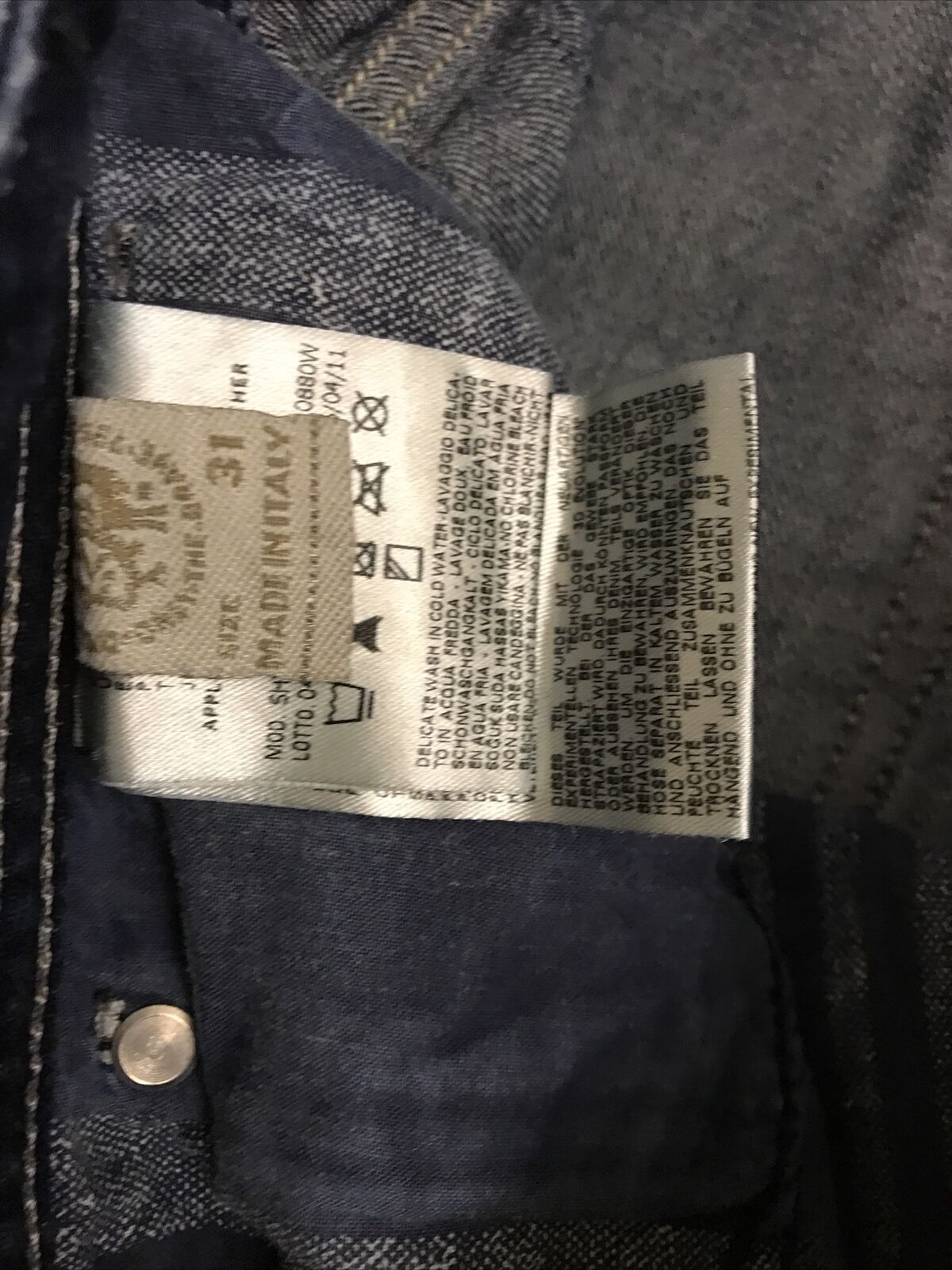 HOT! Authentic DIESEL Jeans mens SHIONER slim skinny Sz 32/30 (tag Sz 31/32)