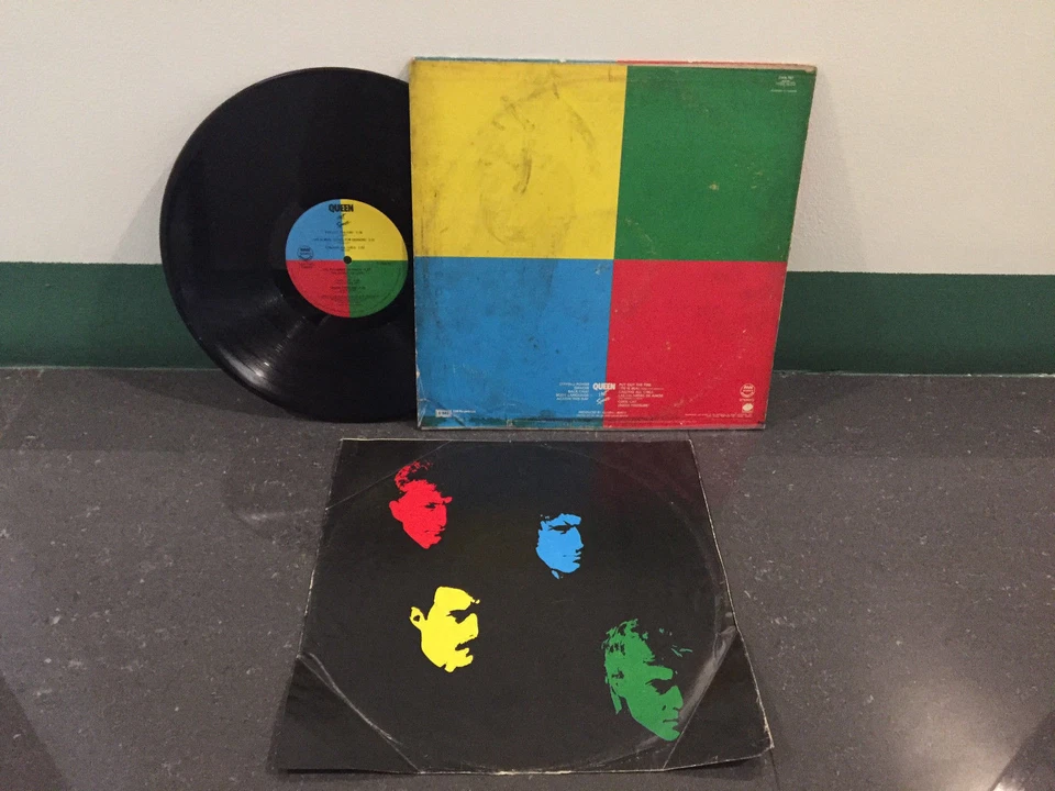 Queen 33 rpm Philippines 12" EP LP hot space Foto 2 de 3