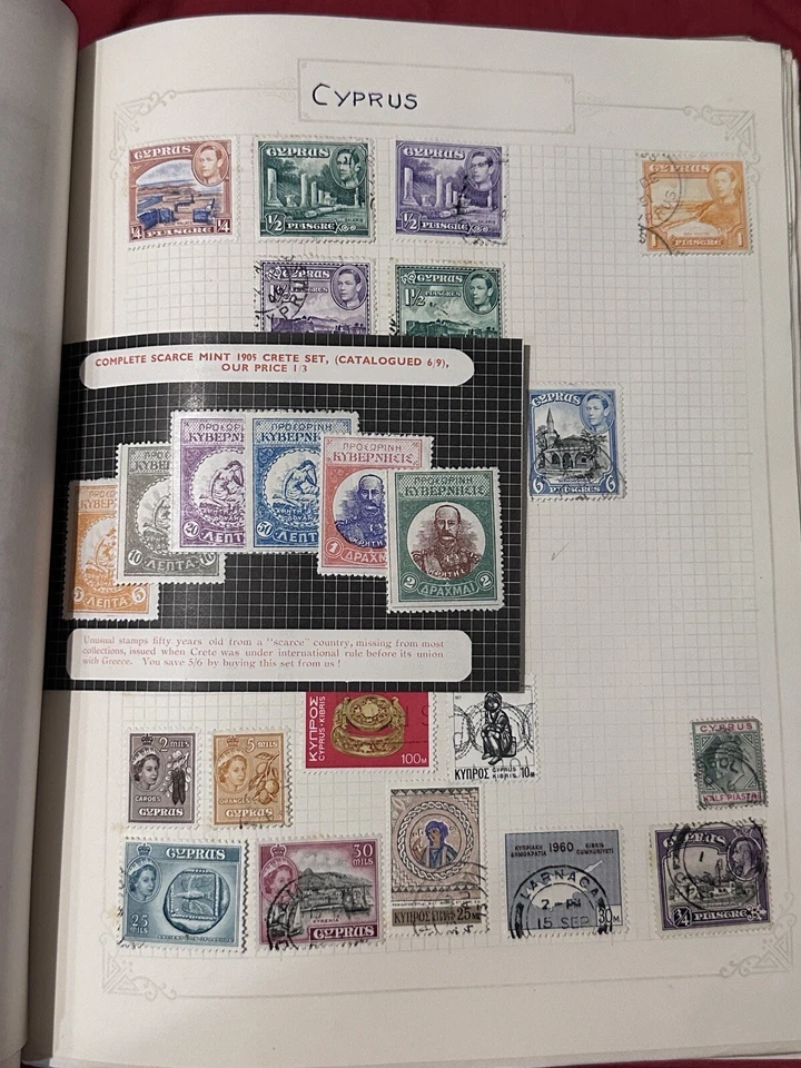 BONITA COLECCIÓN MUNDIAL DE SELLOS DE LA A A LA H EN ÁLBUM CLÁSICO DE BARCLAY COMO NUEVO, USADO, RARO Foto 4 de 4