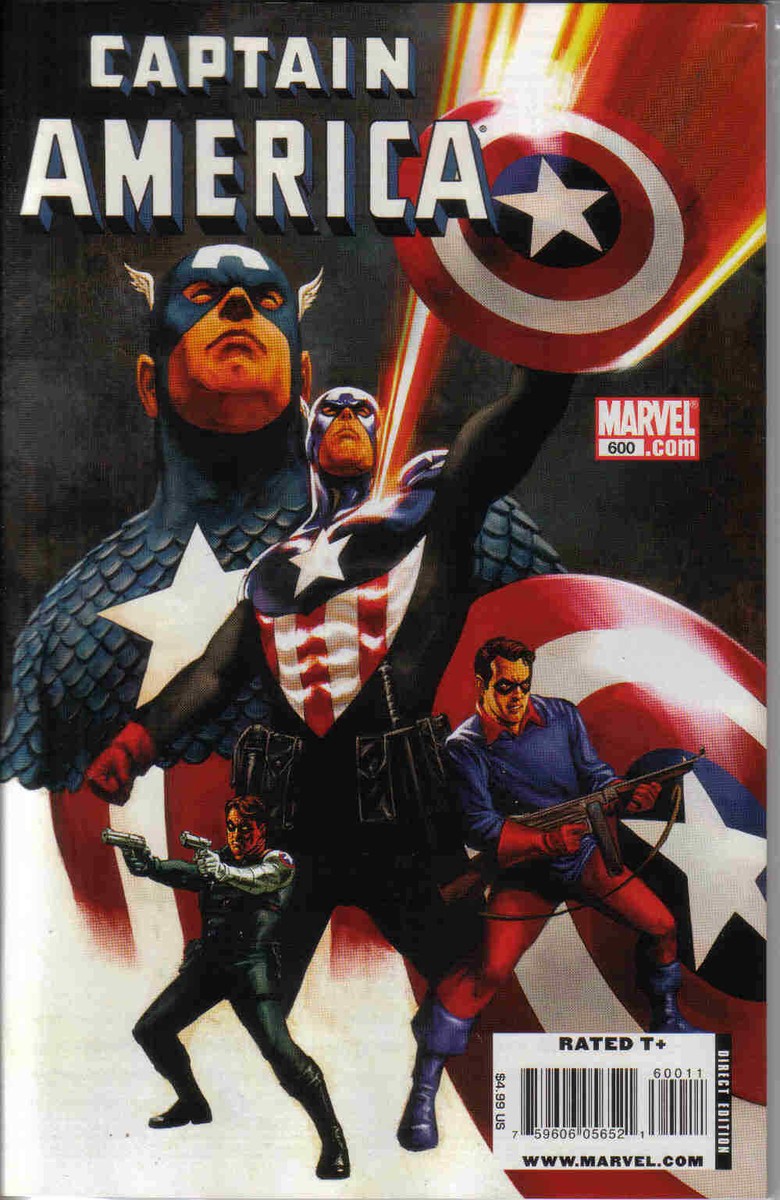 アメコミ ビンテージ Marvel Captain America CAPTAIN AMERICA #600 / DOUBLE SIZED ANNIVERSARY ISSUE