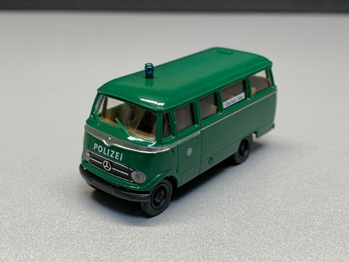 Mercedes Benz MB L 319 O 319 Polizei Überfall Kdo. Einsatz Wagen Brekina H0 1:87 - Picture 3 of 14