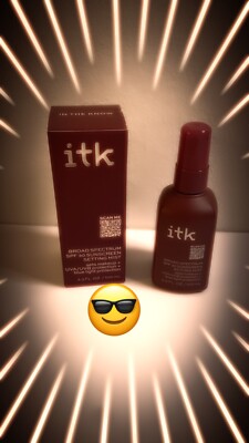ITK I broad spectrum SPF30 sunscreen mist/ makeup setting