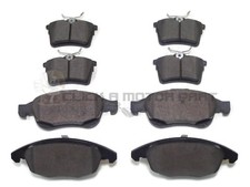 CITROEN BERLINGO + BERLINGO VAN 1.6 + 1.6 HDi 08-17 FRONT AND REAR BRAKE PADS
