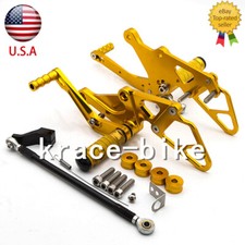 For Yamaha MT07 FZ07 2013-2024 2017 2018 CNC Rearset Footrest Footpegs Pedals