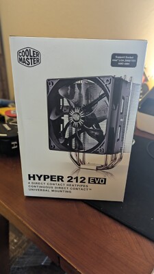 Cooler Master Hyper 212 EVO CPU Cooler Heatsink with Original Accessories