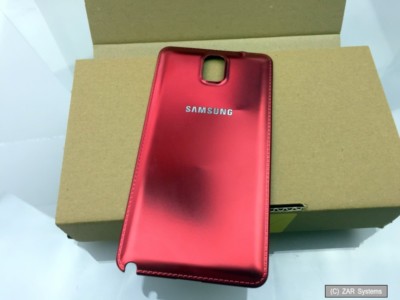 Samsung ET-BN900HREG Original Akkudeckel für Galaxy Note 3 N9000 N9005 Rot, Red