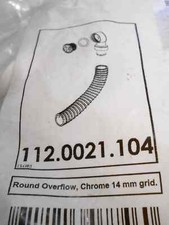 Overflow Kit Franke Kitchen Sink Flexible 112.0021.104 round 14mm grid