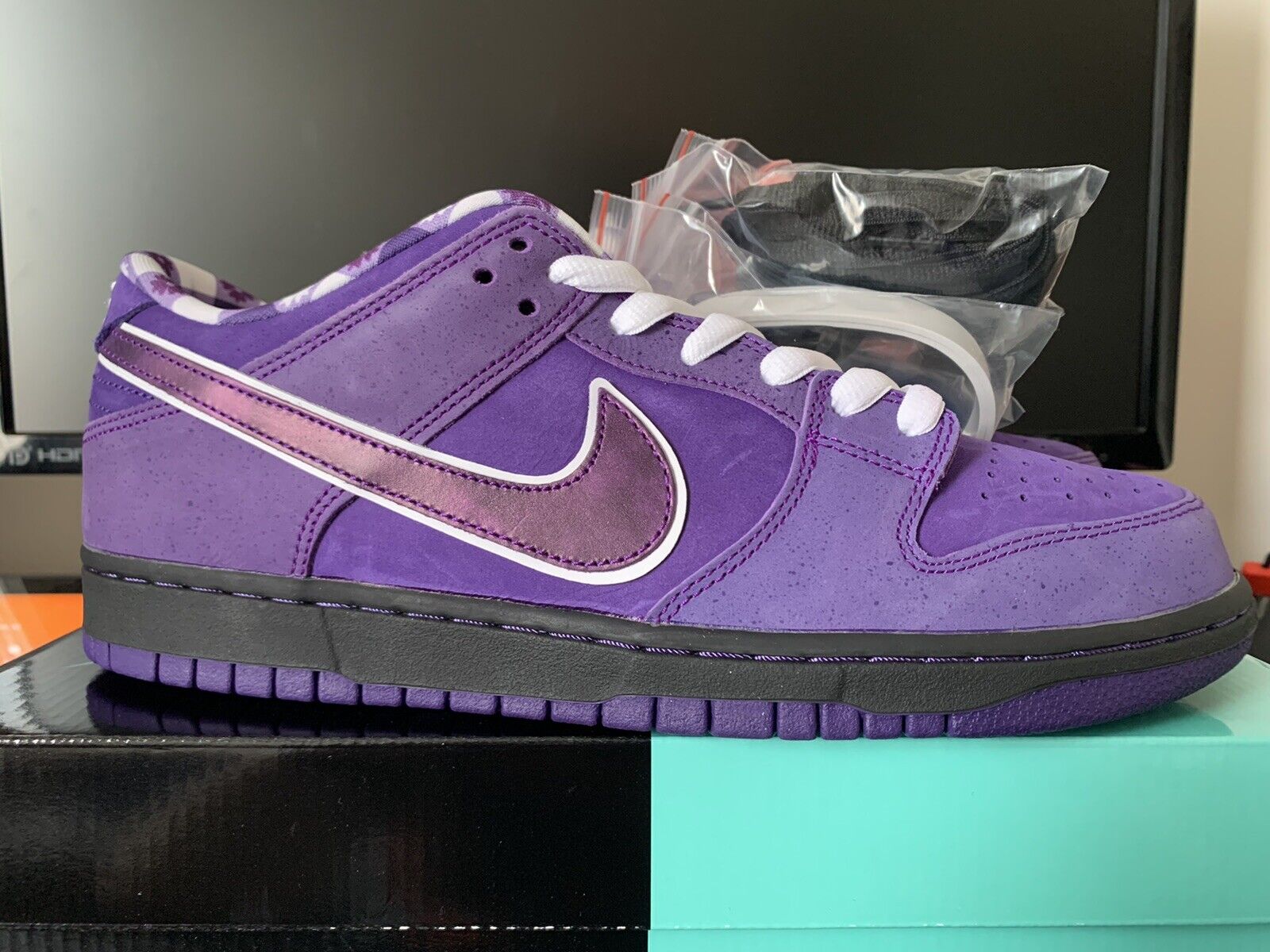 lobster dunks purple