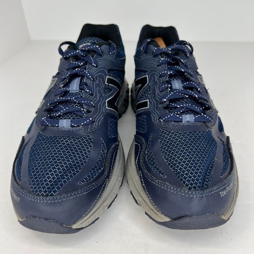 Scarpe da trail running New Balance uomo MT510LN4 blu navy tutti i terreni basse taglia 9 D - Foto 3 di 10