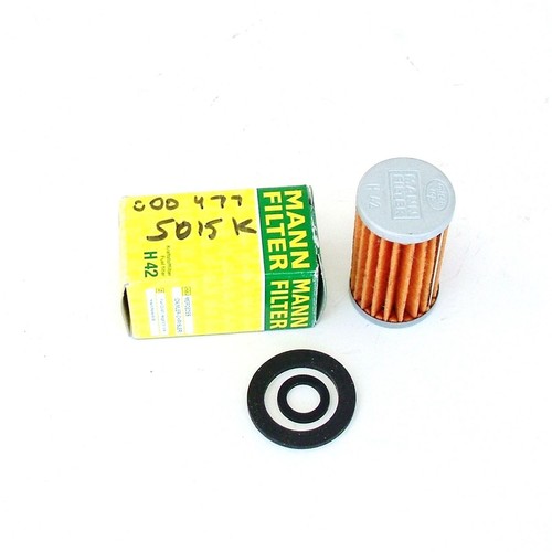 OEM Mann In Line Fuel Filter Element Insert & Seals 1957-63 Mercedes 180 190 220 - Picture 3 of 4