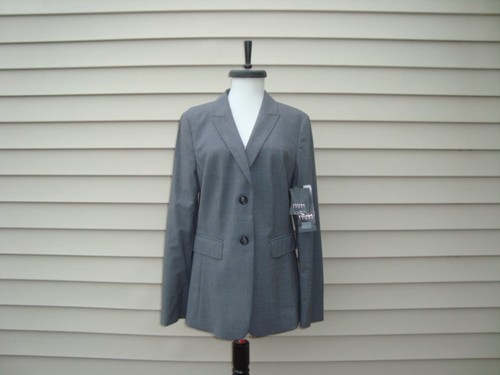 Giacca sartoriale nuova con etichette $595 escada sport *bukoko* lana vergine taglia 40 - Foto 2 di 8