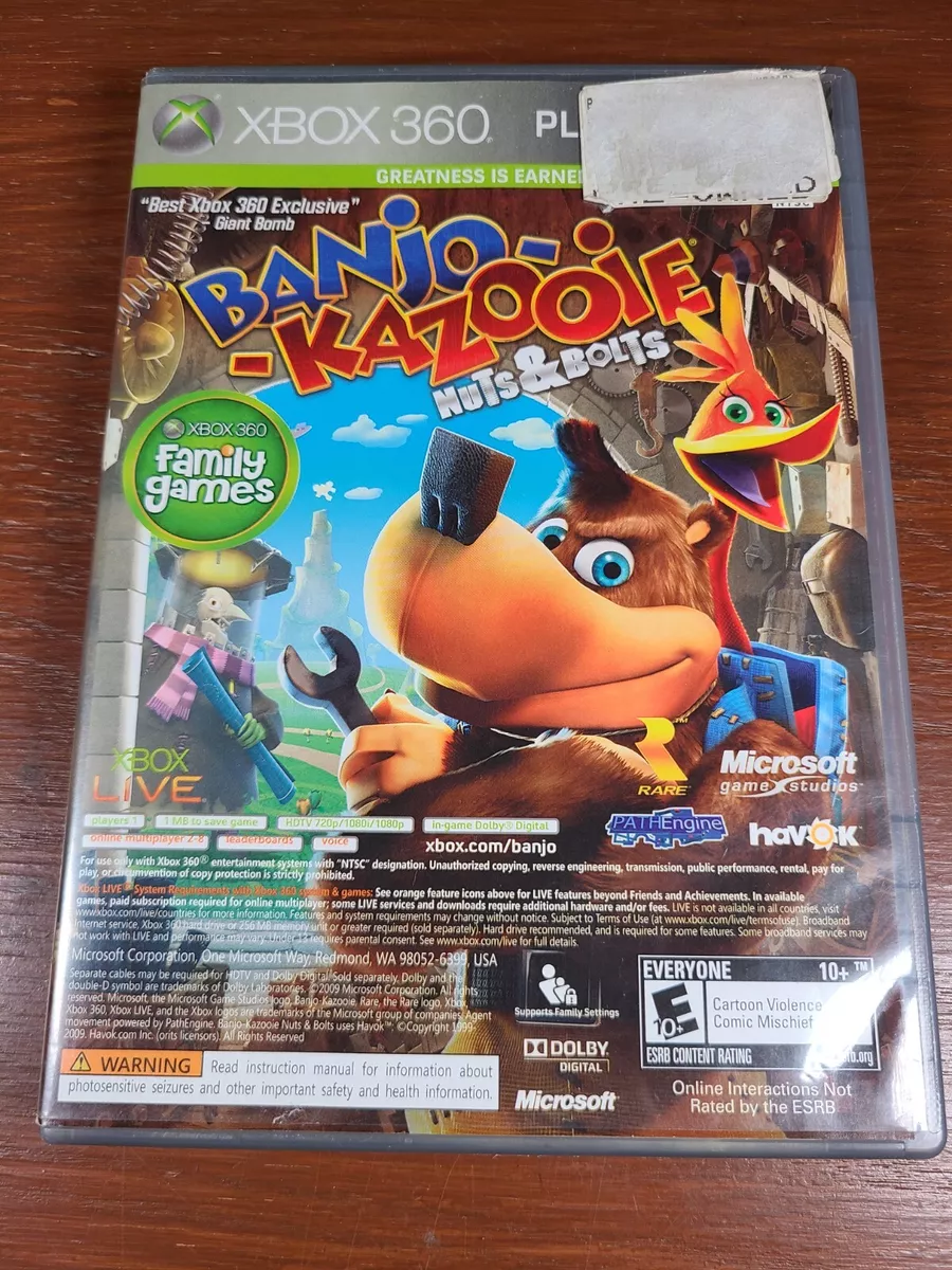 Banjo-Kazooie: Nuts & Bolts - Xbox 360 / Xbox One Digital Code