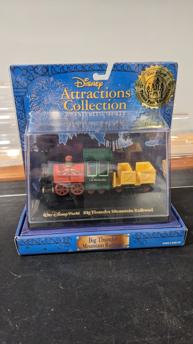 Disney Theme Park Collection Die Cast Big Thunder Mountain Railroad New  Sealed