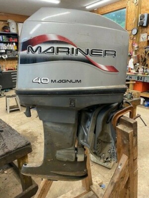 1997 97 98 MARINER 40HP 30HP MAGNUM OUTBOARD (A) LOWER UNIT MOUNT