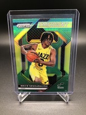 Brice Sensabaugh 2023-24 Panini Prizm Green Holo Emergent Rookie Card Insert 6 