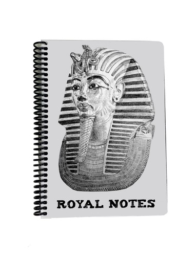 Tutanchamun Maske A5 Notizbuch Heft Block 100 Blatt Spirale Archäologie Ägypten - 第 1/6 張圖片