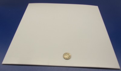Kmac PTFE Virgin Sheet, 1/8'' - .125'' x 12'' x 12'' White