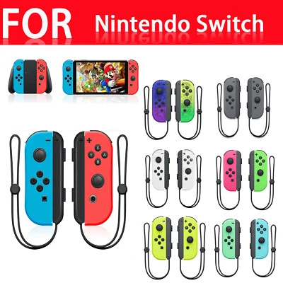 MARKENLOS Para Nintendo Switch JoyCon Controller Consola 1 Par Gamepad Inalámbrico L&R