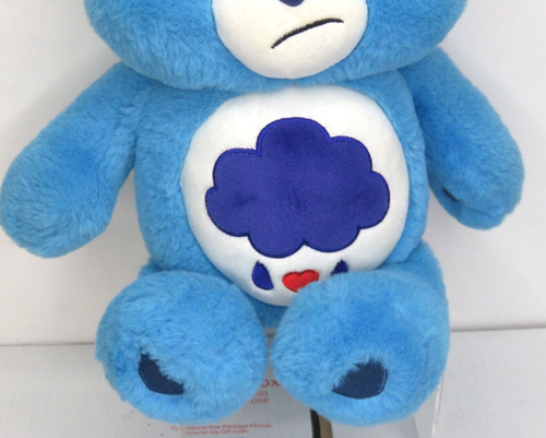 Care Bears - GRUMPY Bear - Peluche 10" imbottito - Sblocca The Magic Basic Fun 2020 - Foto 2 di 6