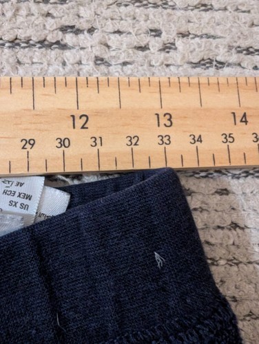 Women's Juicy Couture Navy Terry Low Waisted Jogging Style Pants Size XS - Picture 5 of 10