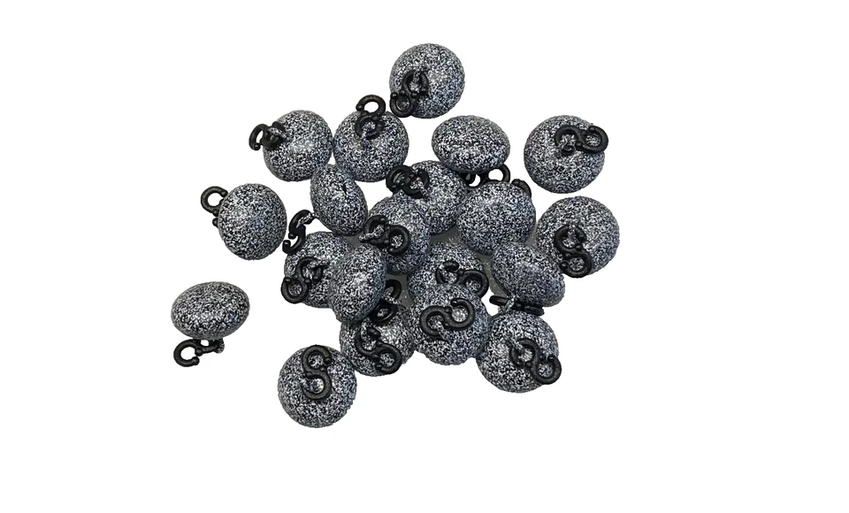 RUSSTHEFISH (UNTERTASSE/SMARTY) 20 Back Leads (30g) GRAVEL (MATT) Gewichte Karpfen Angelgerät