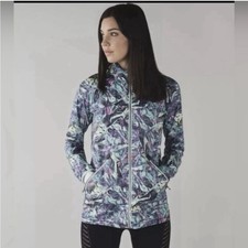 Lululemon Miss Misty Jacket II Size 6 Iridescent Packable Lightweight Rain Wind