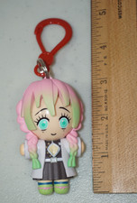 Mitsuri Kanroji Demon Slayer Kimetsu no Yaiba Backpack Hanger 3" Figure Keychain