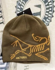 Arc'teryx Bird Head Toque Beanie Brown – Merino Wool Unisex Winter Hat NWT