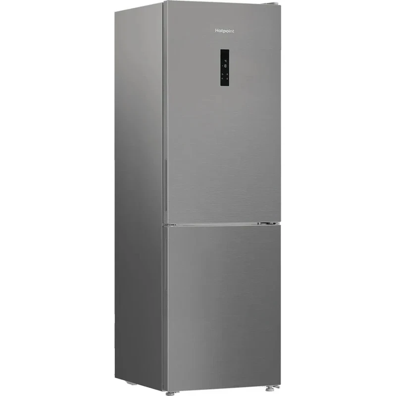Frigorifero Frigo Combinato No Frost HOTPOINT Silver 291 Litri con Display