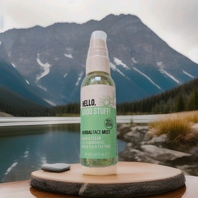  essence HELLO, GOOD STUFF! Herbal Face Mist CALM & CLEAR Spray 50ml