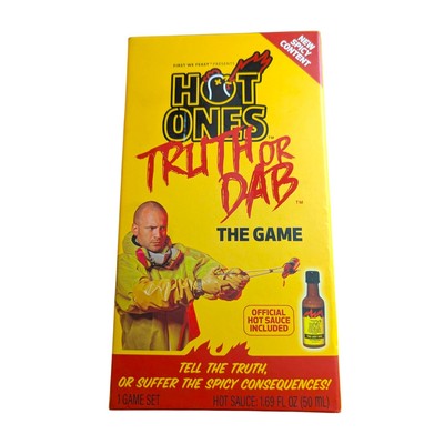 Hot Ones Truth Or Dab The Game  Hot Sauce Included New-Open Box