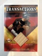2003 TOPPS TRADED TRANSACTIONS BAT RELICS #JC JOSE CRUZ JR.