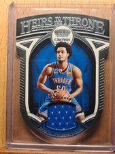 Jeremiah Robinson-Earl #HT-JRE 2021-22 Crown Royale Heirs Throne Patch J0112A