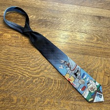 Looney Tunes Stamp Collection 1997 Vintage Bugs Bunny USPS Neck Tie