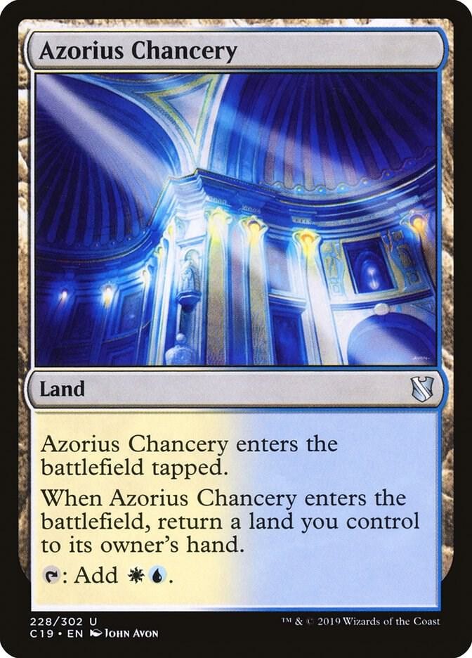 Azorius Chancery U Commander 2019 228 NM