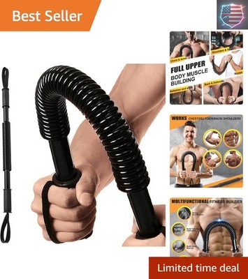 Power Twister Flex Bar - Black Upper Body Weight Machine