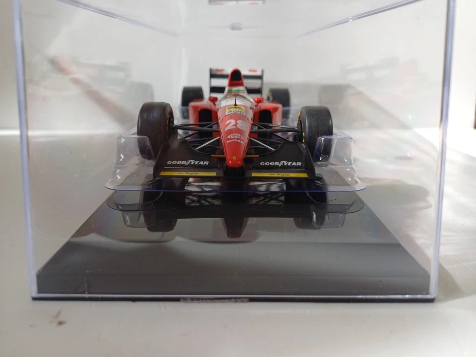 042 Perfect 1/24 F1 Ferrari F93 A Berger 1993 Centauria Panini Salvat Altaya Rba - Immagine 3 di 4