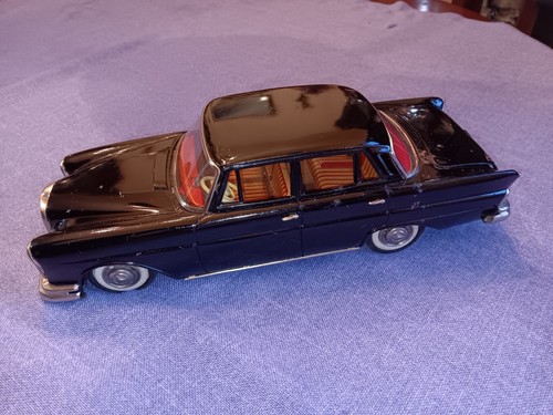 Vtg Mercedes 220S Japan Tin Friction Toy Car--Vtg SSS Tin MERCEDES MIJ Tin Car