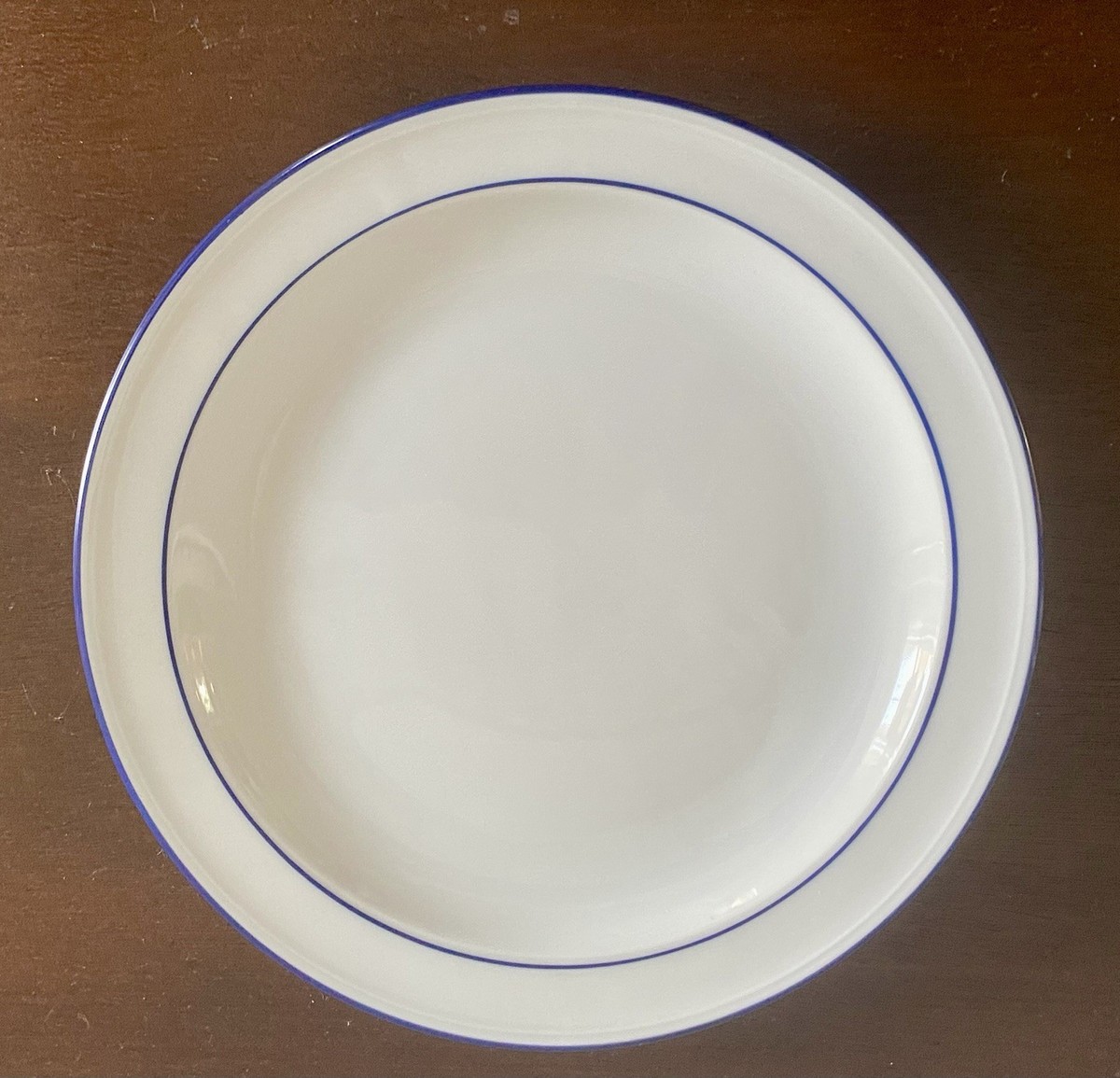Seltmann Weiden Assiette Plate Ronde 25,5 Cm Compact Blanc