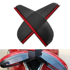 2X Mirror Rain Board Eyebrow Guard Car Rear View Mirror Sun Visor Accessories US