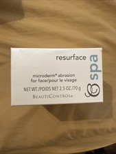 New BeautiControl Spa Resurface Microderm Abrasion For Face 2.5 oz.