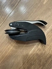 Trodat Ideal Seal 41Mm (1-5/8") Embossing Press Black Handheld Pocket