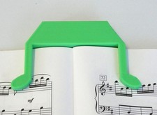 3x Music Page Clip w Magnet Book Marker Sheet Holder Piano Keyboard Stand Band