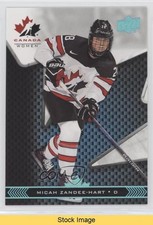 2018 Upper Deck Team Canada Juniors Blue Micah Zandee-Hart #73 READ fm0