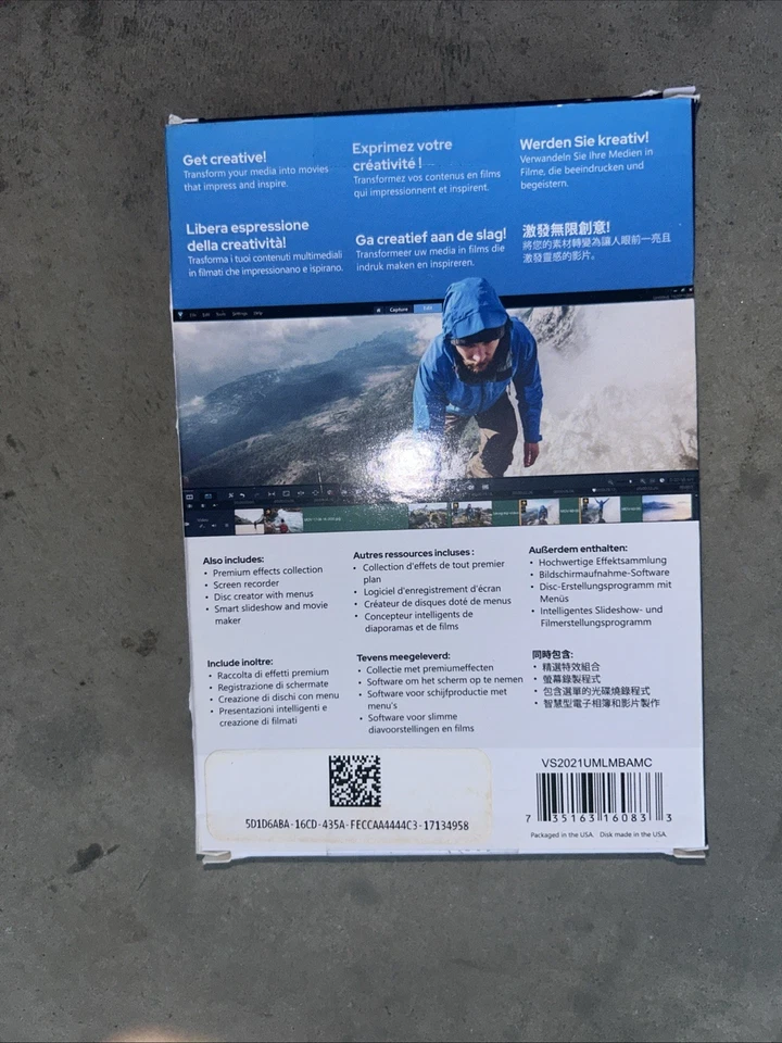 Corel VideoStudio Ultimate 2021 Software Brand New Sealed Box - Image 2 of 2