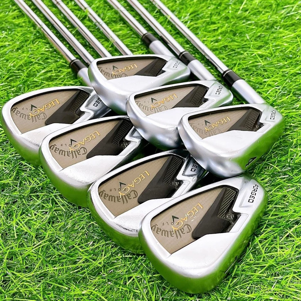 Callaway LH Iron Set LEGACY 4-9,P Steel Shaft Flex R Left Handed STORE - Image 2 of 4