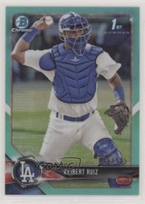 2018 Bowman Chrome Prospects Aqua Refractor 36/125 Keibert Ruiz #BCP79 04z0