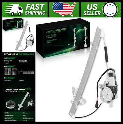 Front Left Power Window Regulator with Motor for Nissan Frontier Pathfinder