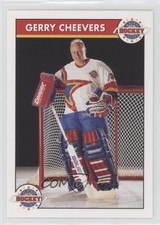 1993-94 Zellers Masters of Hockey Gerry Cheevers #30 HOF pb9